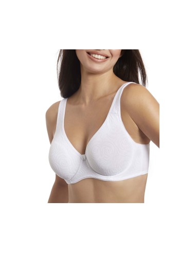 Sujetador Teresa copa C con aros sin relleno de Selene - BLANCO