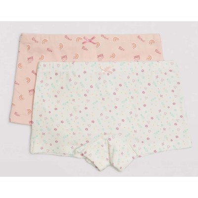 Bóxer culotte niña Nice love (pack 2 ud) 18389 de Ysabel...