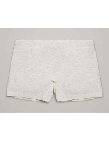 Bóxer culotte juvenil de algodón Negro y gris...