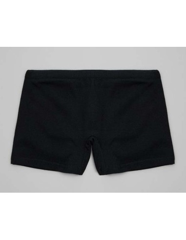 Bóxer culotte juvenil de algodón Negro y gris...