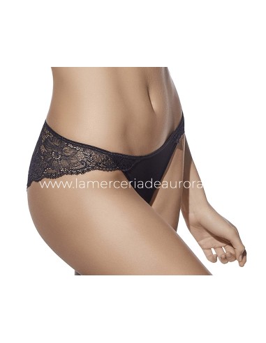 Braga bikini encaje 3103 de Selene - NEGRO