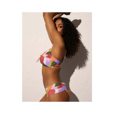 Bikini baño reductor copa D con aros sin relleno White beach de Ysabel Mora 2