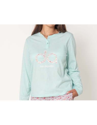 Pijama largo mujer entretiempo Liberty de Don...