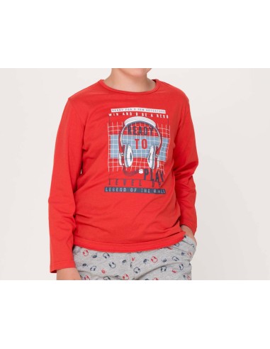 Pijama largo juvenil entretiempo Ready to play...