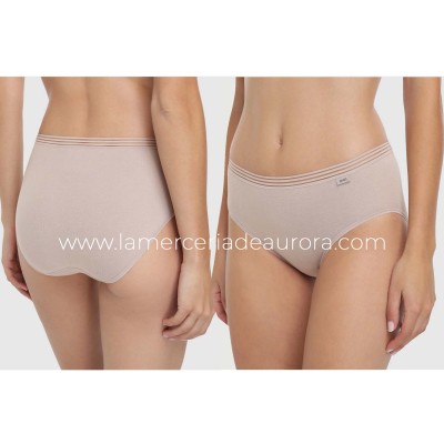 Braga midi algodón sin costuras cintura rayas 32988 de Avet - ARENA