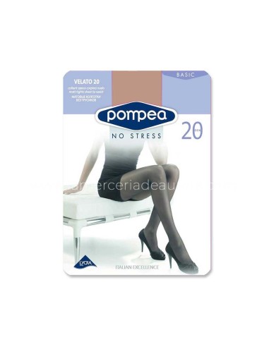 Panty sin demarcación velato 20 DEN de Pompea