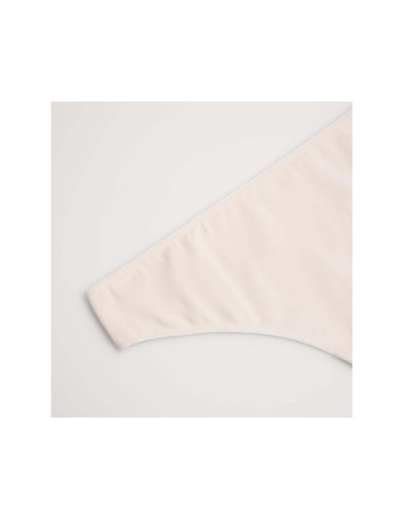 Tanga liso algodón Neutros 19644 de Ysabel Mora - ROSÉ