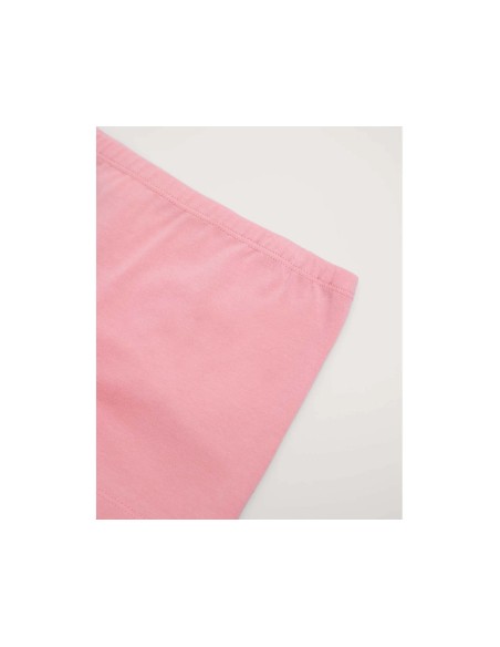 Bóxer culotte juvenil de algodón Rosa salmón y gris (2 uds) 18844 de Ysabel Mora