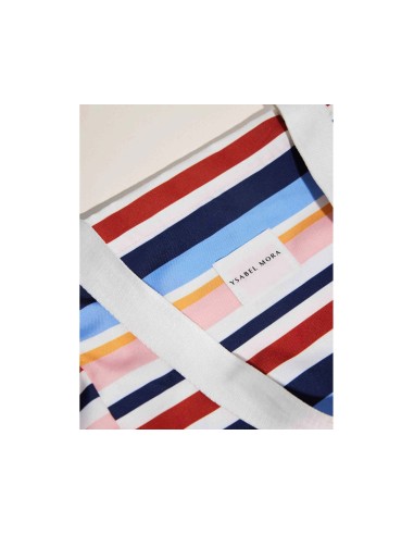 Bolso playa + neceser extraíble estampado Rayas...