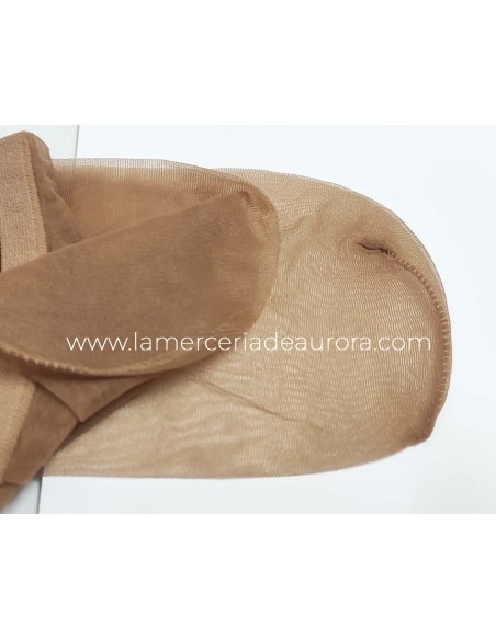 Minimedia corta Sun Light 8 DEN (2 pares) de Omsa - BEIGE NATUREL