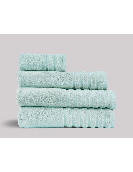 Toallas Zero Twist Agua marina de Don Algodón