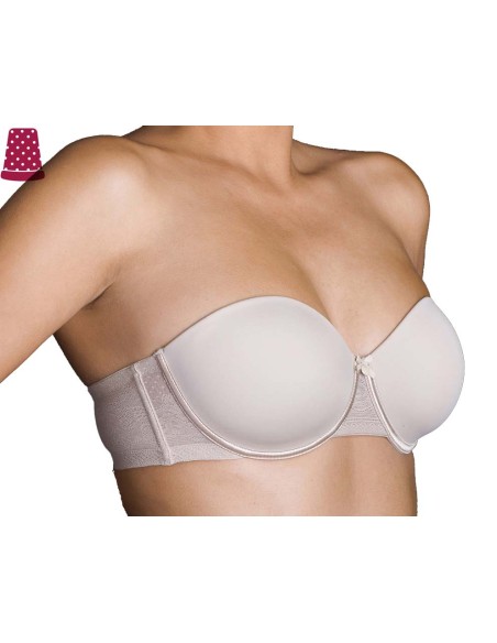 Sujetador Silvia copa C con aros y relleno de Selene - varios colores