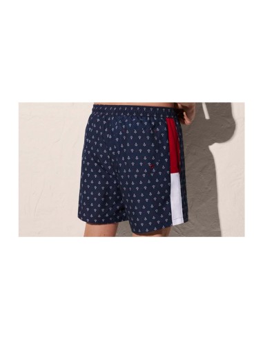 Bañador con bolsillos para hombre Anclas 90191...