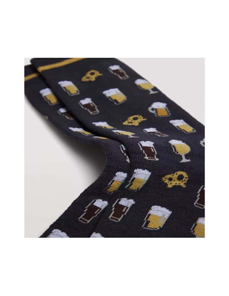 Calcetín hombre termal rizo Cervezas de Ysabel Mora