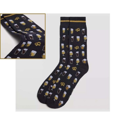 Calcetín hombre termal rizo Cervezas de Ysabel Mora