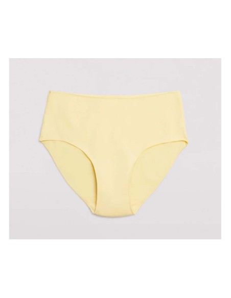 Braga alta lisa algodón Pastel 19642 de Ysabel Mora - AMARILLO (BUTTERCREAM) Braga alta lisa algodón Pastel 19642 de Ysabel Mora - AMARILLO (BUTTERCREAM)