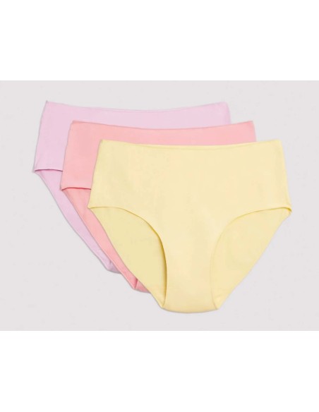 Braga alta lisa algodón Pastel 19642 de Ysabel Mora Braga alta lisa algodón Pastel 19642 de Ysabel Mora