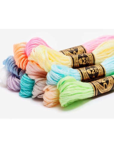 Hilo Mouliné DMC (art. 117) colores lisos