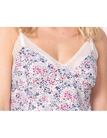 Camisón mujer lencero Floral Liberty de Don Algodón