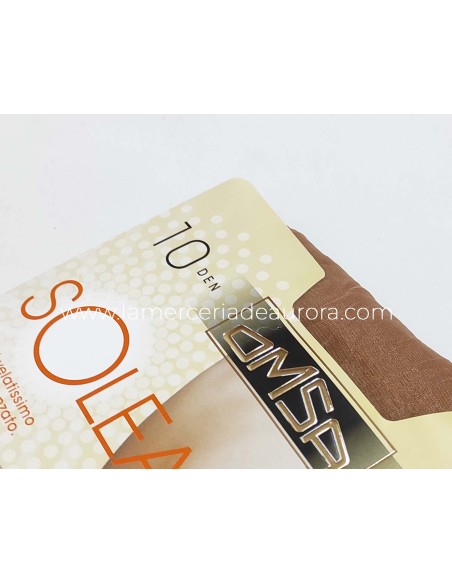 Panty verano soleado 10 DEN (2 pares) de Omsa - HONEY