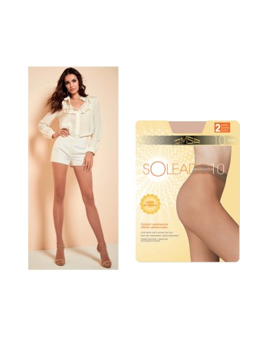 Panty verano soleado 10 DEN (2 pares) de Omsa