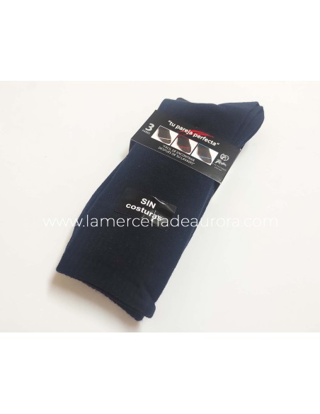 Calcetines sin costuras Pareja perfecta (3 pares) 203 de Rodfer - MARINO Calcetines sin costuras Pareja perfecta (3 pares) 203 de Rodfer - MARINO