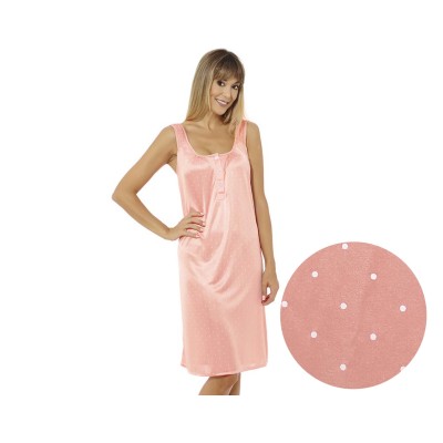 Camisón mujer verano tirante ancho topitos de Findel