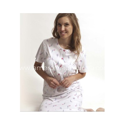Camisón señora manga corta Julia