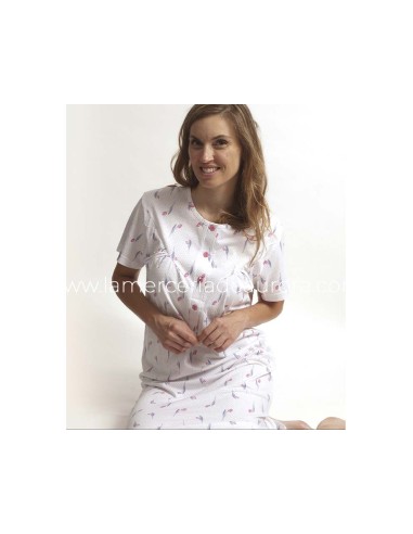 Camisón señora manga corta Julia