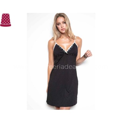 Camisón verano topitos de Admas