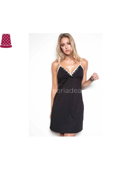 Camisón verano topitos de Admas