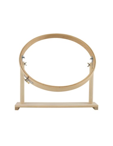 Bastidor de madera con pie para bordar de Creative