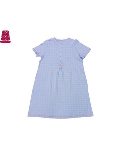Camisón señora algodón manga corta de Arabesco