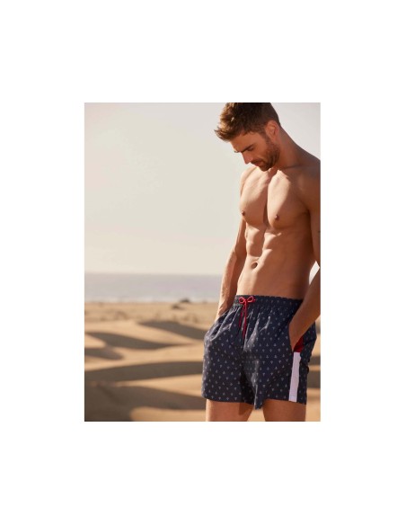 Bañador con bolsillos para hombre Anclas 90191 de Ysabel Mora
