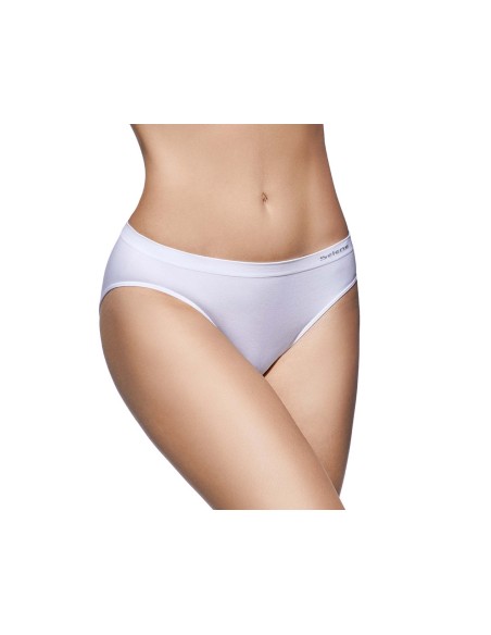 Braga bikini básica sin costuras 702 de Selene - BLANCO