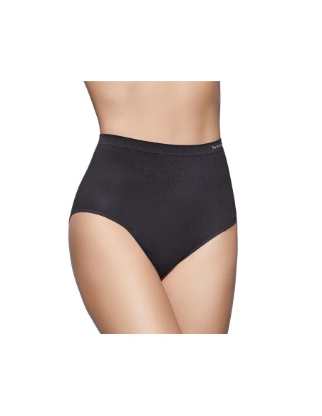 Braga señora alta sin costuras maxi 704 de Selene - NEGRO