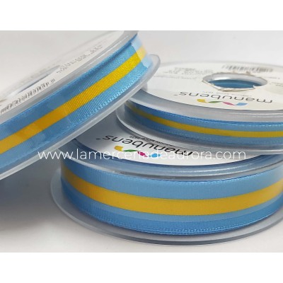 Cinta bandera Asturias (rollo 25 metros) de Manubens