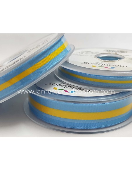 Cinta bandera Asturias (rollo 25 metros) de Manubens