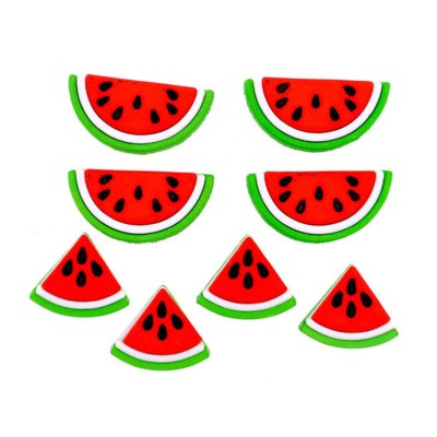 Botones decorativos Watermelons (8 piezas) de Dress It Up
