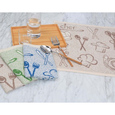 Paños de cocina rizo algodón Chef (pack 3 uds) de BH