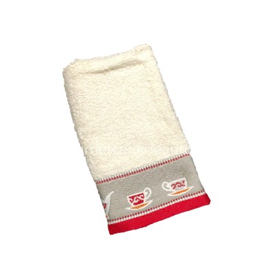 Paño de cocina rizo algodón Café de Duffi