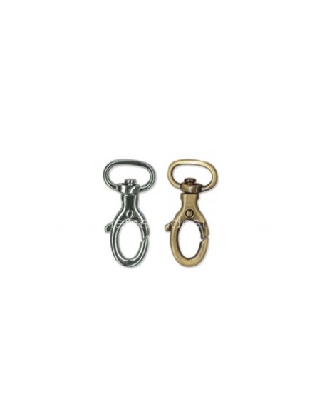 Mosquetón 36mm (hueco correa 14mm)