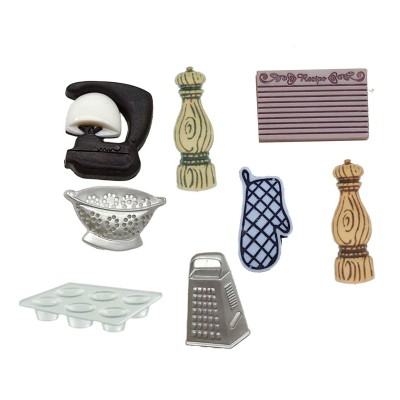 Botones Master Chef II (8 piezas) de Dress It Up