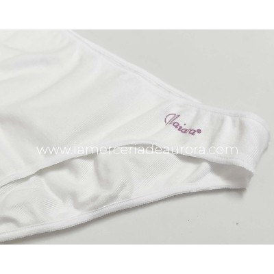 Bikini bajo liso algodón 269 de Naiara 2