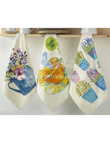 Paños de cocina fantasía rizo algodón 164 de Dolz