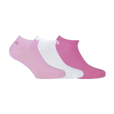 Calcetines deporte invisibles Pink (pack 3 pares) F9100 de Fila