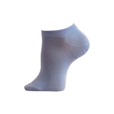 Calcetín invisible de algodón sin costuras 6021 de Le petit - CELESTE