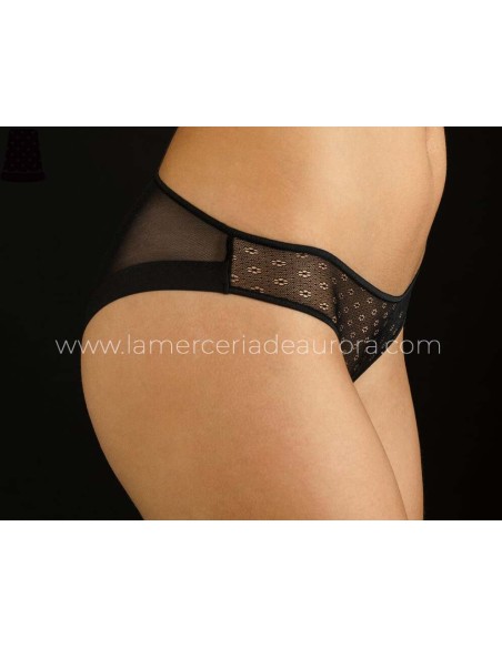 Braga bikini Margarita de Selene - NEGRO