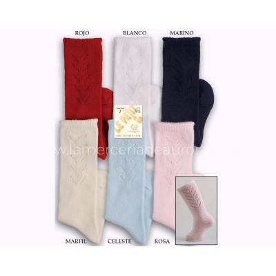 Calcetín alto infantil fantasía calado 519 de Lepetit -... 2