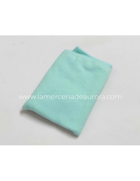 Braga niña canalé algodón 225 de Naiara - TURQUESA